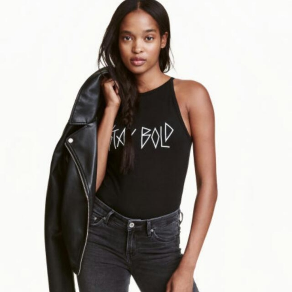 High neck keyhole bodysuit